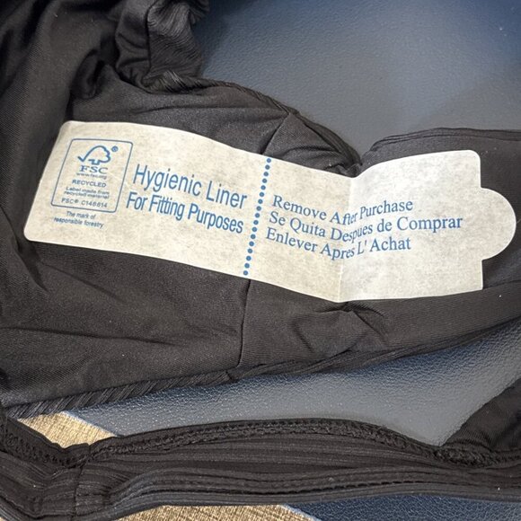 Andie Women's M Banded Cheeky Ribbed Swim Bottom Black NWT 9586 - Picture 10 of 16